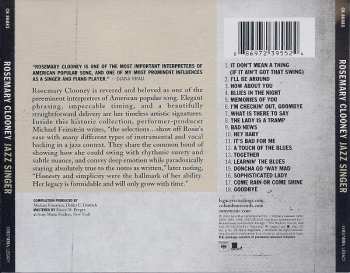 CD Rosemary Clooney: Jazz Singer