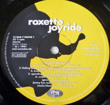 LP Roxette: Joyride