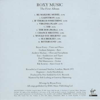 3CD/DVD/Box Set Roxy Music: Roxy Music DLX