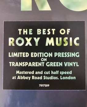 2LP Roxy Music: The Best Of Roxy Music CLR | LTD