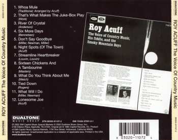 CD Roy Acuff And His Smoky Mountain Boys: The Voice Of Country Music