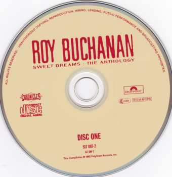 2CD Roy Buchanan: Sweet Dreams: The Anthology