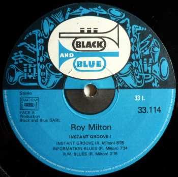 CD Roy Milton: Instant Groove