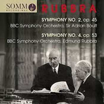 CD Sir Adrian Boult: Symphony No. 2, Op. 45; Symphony No. 4, Op. 53