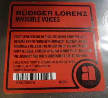 LP Rüdiger Lorenz: Invisible Voices LTD | NUM
