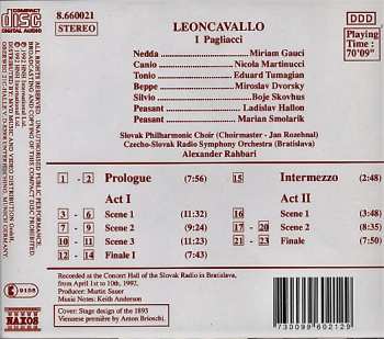 CD Slovak Radio Symphony Orchestra: I Pagliacci