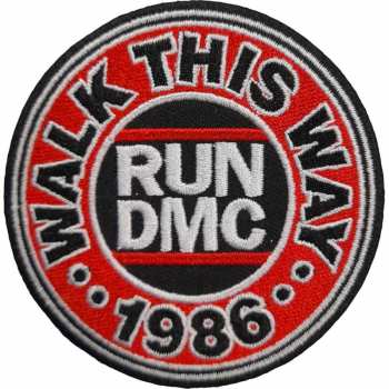 Merch Run-DMC: Aufnäher Walk This Way