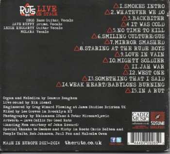 CD Ruts DC: Live On Stage