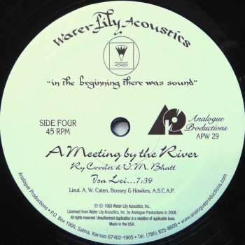 2LP Ry Cooder: A Meeting By The River LTD