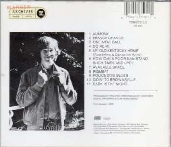 CD Ry Cooder: Ry Cooder