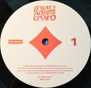 2LP Ryan Adams: Gold