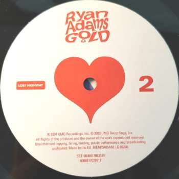 2LP Ryan Adams: Gold