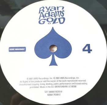 2LP Ryan Adams: Gold