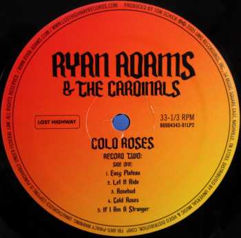 2LP Ryan Adams & The Cardinals: Cold Roses