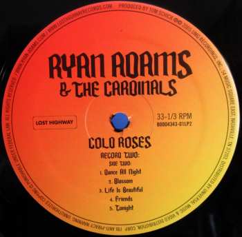 2LP Ryan Adams & The Cardinals: Cold Roses
