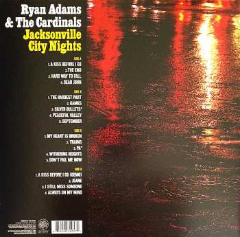 2LP Ryan Adams & The Cardinals: Jacksonville City Nights
