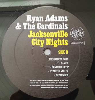 2LP Ryan Adams & The Cardinals: Jacksonville City Nights