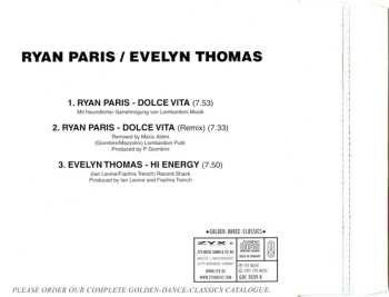 CD Ryan Paris: Dolce Vita / Hi Energy