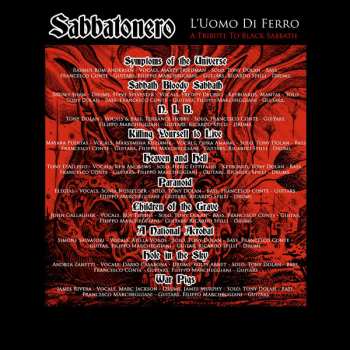 CD Sabbatonero: L'Uomo Di Ferro - A Tribute To Black Sabbath