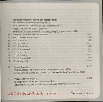 SACD Sachi Nagaki: Hommage A Clara Schumann