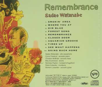 CD Sadao Watanabe: Remembrance