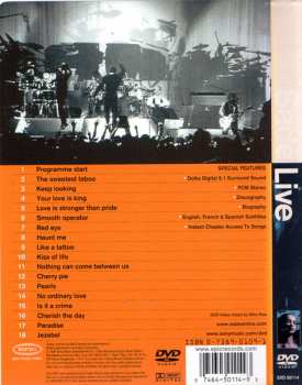 DVD Sade: Live