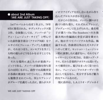 CD Sadistics: We Are Just Taking Off