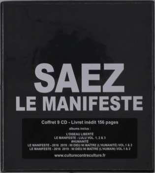 9CD/Box Set Saez: Le Manifeste