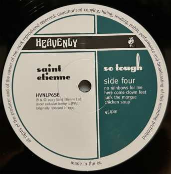 3LP/SP/Box Set Saint Etienne: So Tough LTD