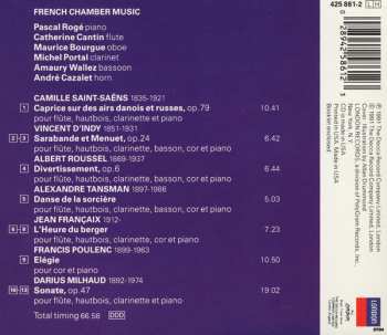 CD Camille Saint-Saëns: Musique De Chambre Française