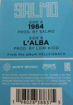SP Salmo: 1984/L'Alba (Shaped Vinile 7") Esclusiva Lucca Comics 2024 LTD | NUM | PIC