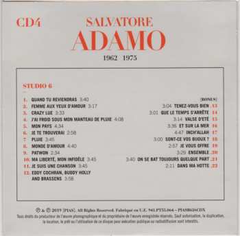 10CD/Box Set Adamo: 1962-1975