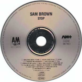 CD Sam Brown: Stop!
