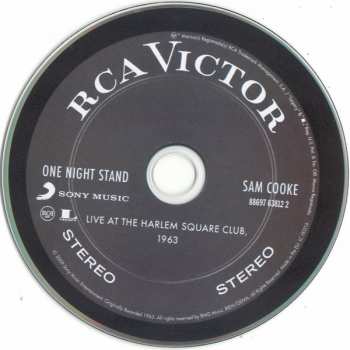 CD Sam Cooke: One Night Stand! At The Harlem Square Club