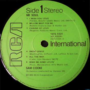 LP Sam Cooke: Mr. Soul CLR