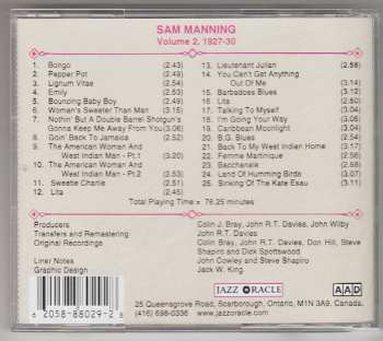 CD Sam Manning: Volume 2 - Recorded In New York, 1927-1930