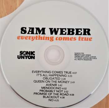CD Sam Weber: Everything Comes True