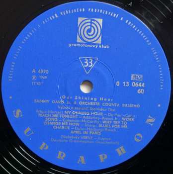 LP Count Basie: Our Shining Hour