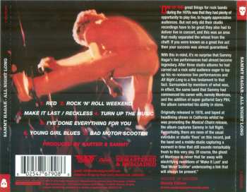CD Sammy Hagar: All Night Long LTD