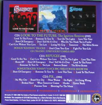 3CD/Box Set Samson: Look To The Future / Refugee / P.S....