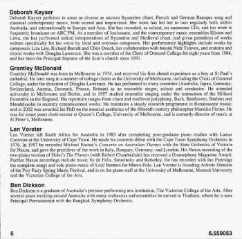 CD Samuel Barber: Choral Music