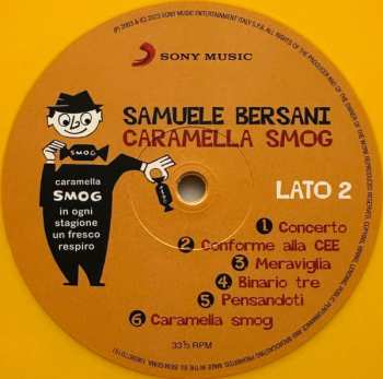 LP Samuele Bersani: Caramella Smog CLR | LTD