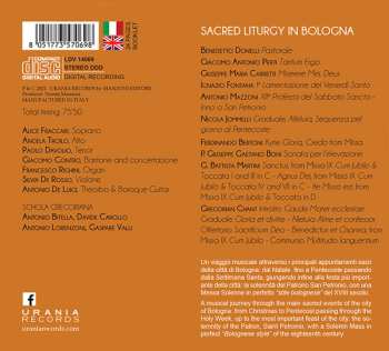 CD San Pietro Ensemble: Sacred Liturgy In Bologna