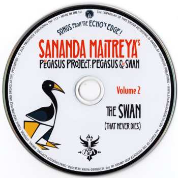 2CD Sananda Maitreya: The Pegasus Project: Pegasus & The Swan (Songs From The Echo's Edge!)