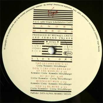 LP Sandra: Mirrors