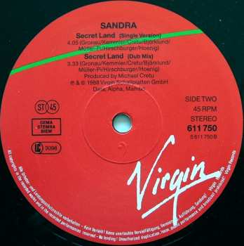 LP Sandra: Secret Land (Extended Version)