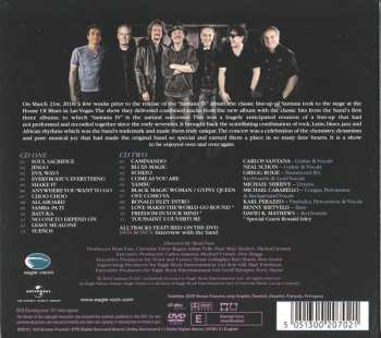 2CD/DVD Santana: Santana IV Live At The House Of Blues Las Vegas