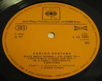 LP Santana: Carlos Santana