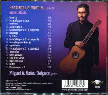 CD Santiago De Murcia: Guitar Music