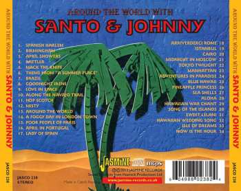 CD Santo & Johnny: Around The World With Santo & Johnny